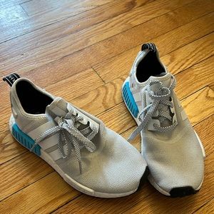 Adidas NMDs Reflective (size 6.5 kids but fits like women's 7.5/8)